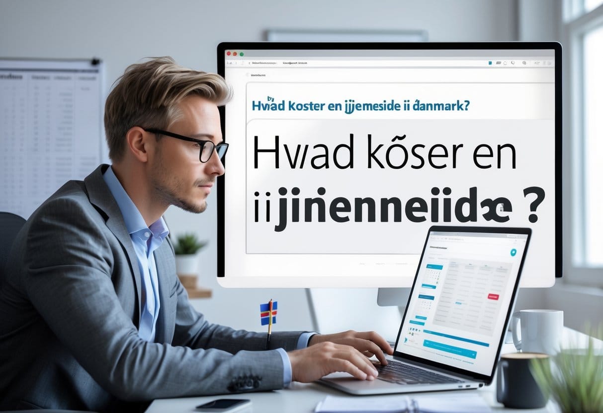 Hvad koster en hjemmeside i Danmark